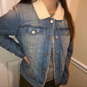 Denim Cotton-Lining Jacket